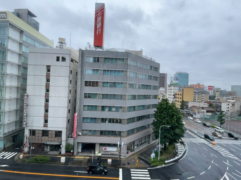 ダイワロイネットホテル名古屋太閤通口の昼間の景色