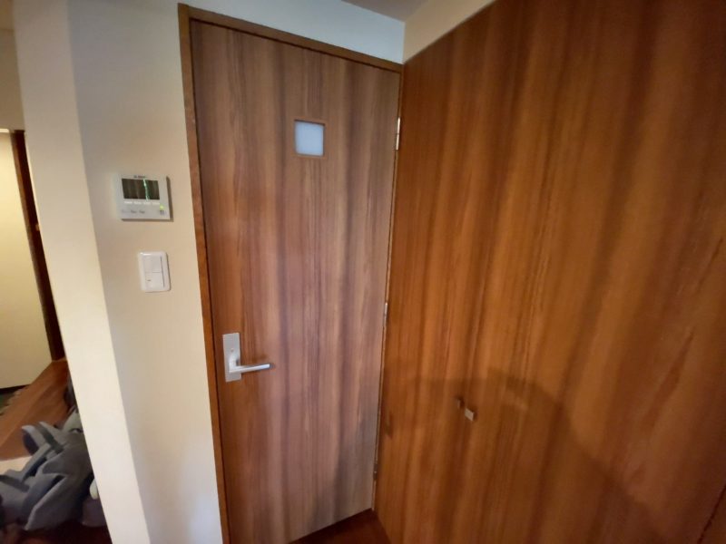 ホテル長良川の郷のトイレの扉
