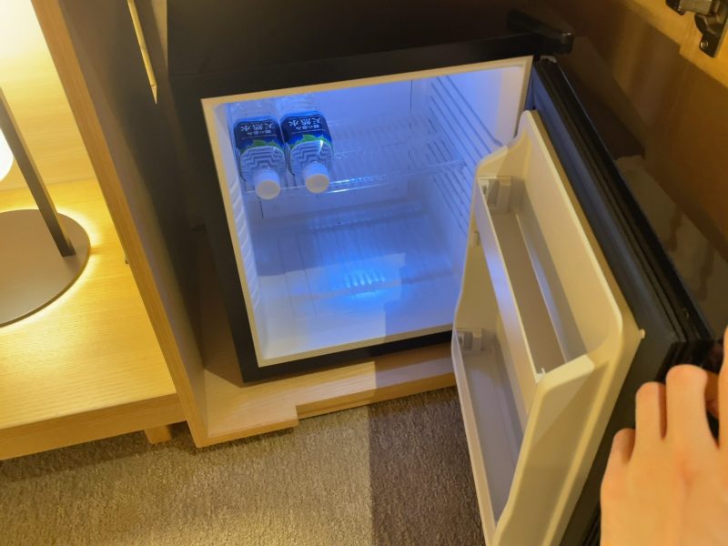 ホテルセンレン京都東山清水の冷蔵庫