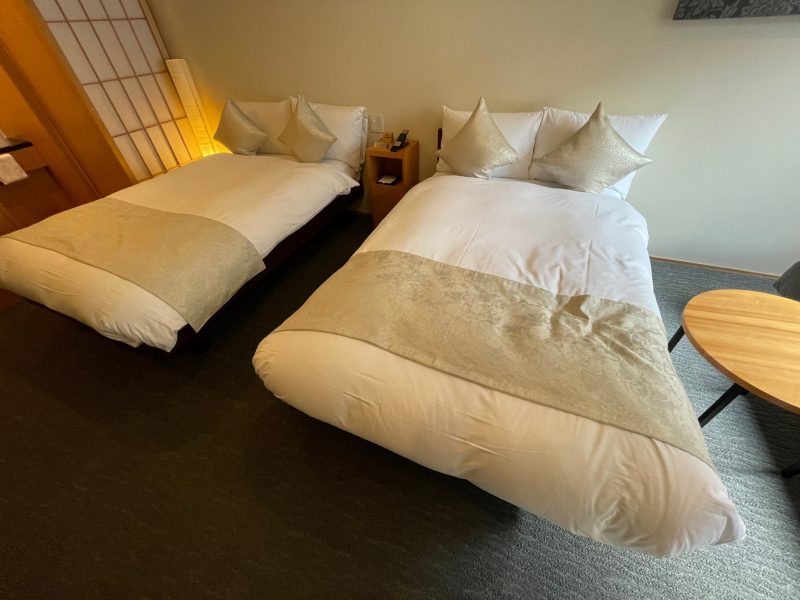 ヴィラ三条室町・京都のベッド
