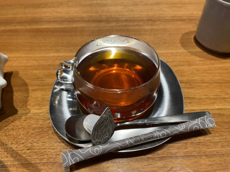 Nazuna京都御所の朝食紅茶
