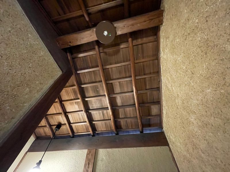 Nazuna京都御所の玄関天井