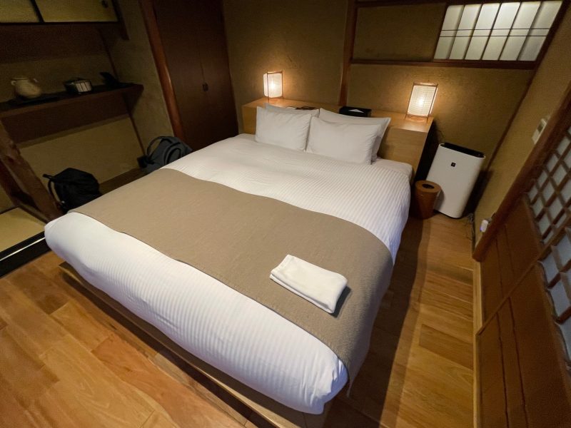 Nazuna京都御所のベッド