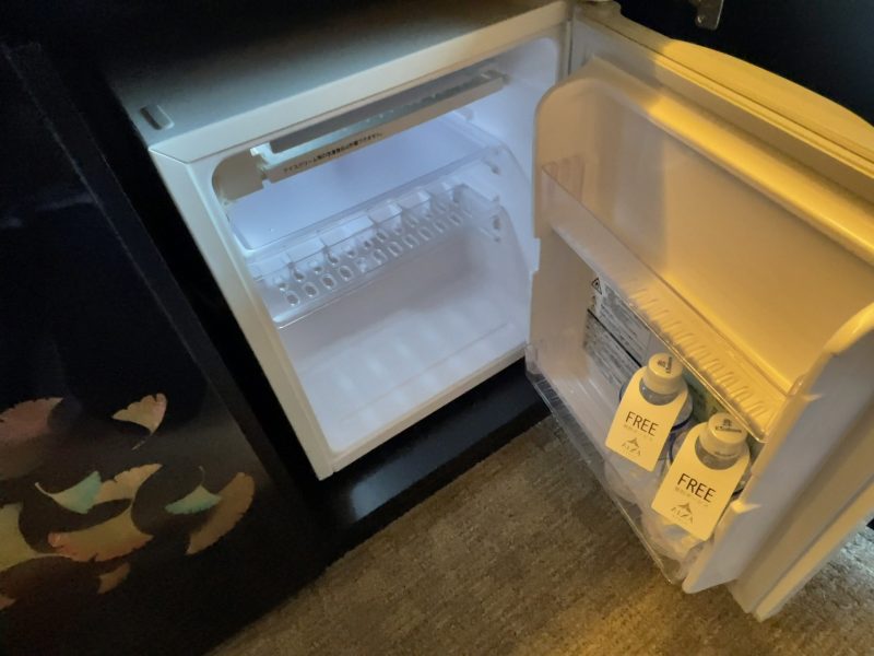 ホテルアルザ京都の冷蔵庫