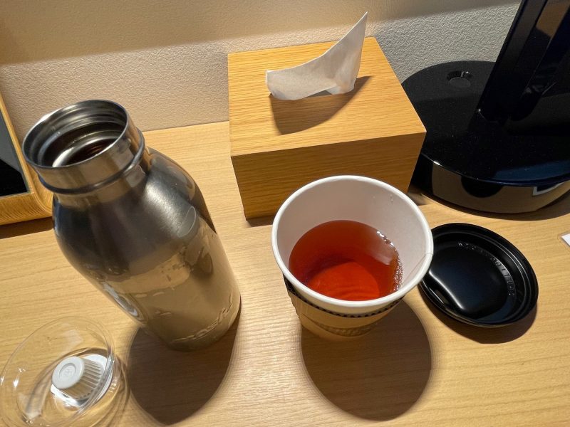 ホテルアンドルームス名古屋栄の紅茶