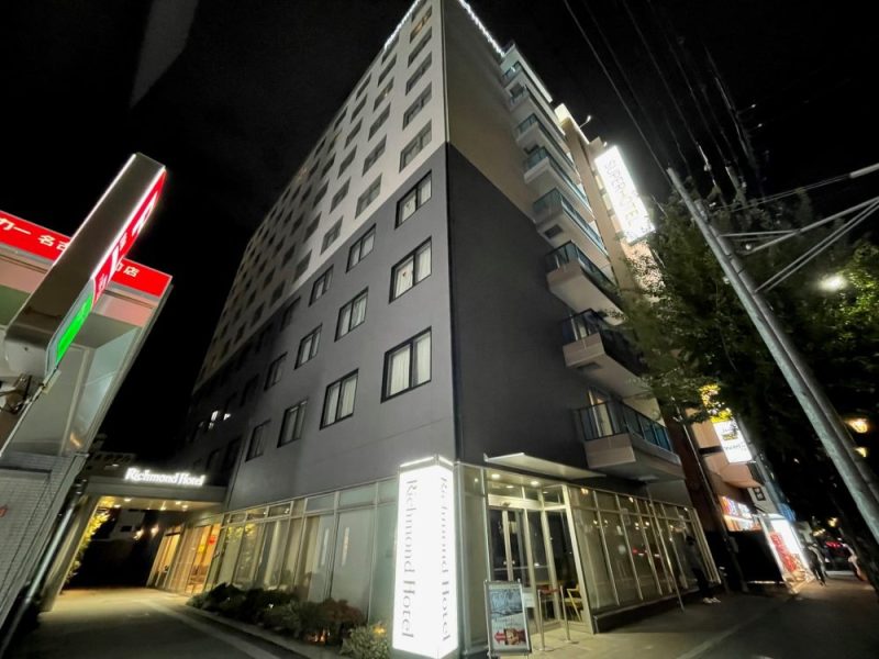 リッチモンドホテル名古屋新幹線口の外観1