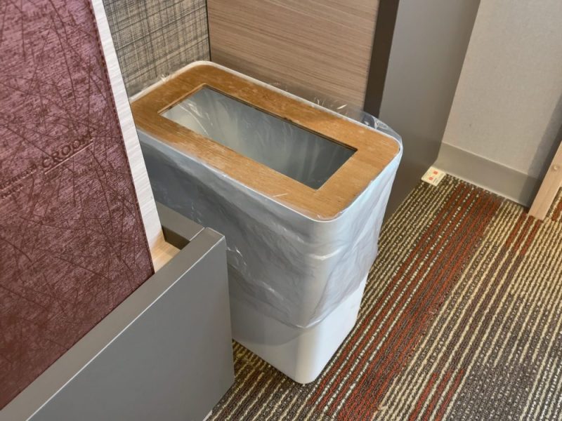 西鉄ホテルクルーム名古屋のゴミ箱