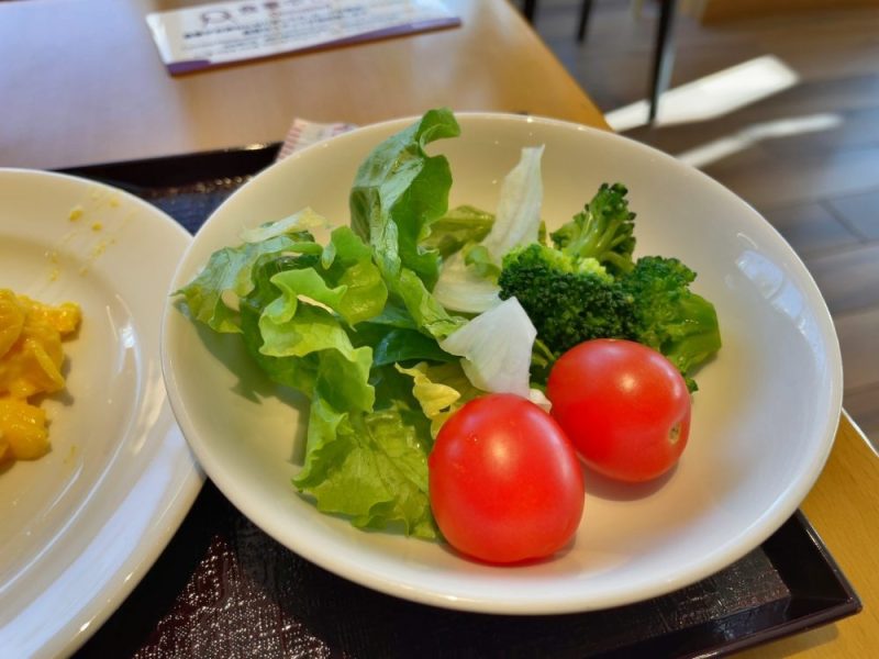 リッチモンドホテル名古屋新幹線口の実際の盛り付けた料理1