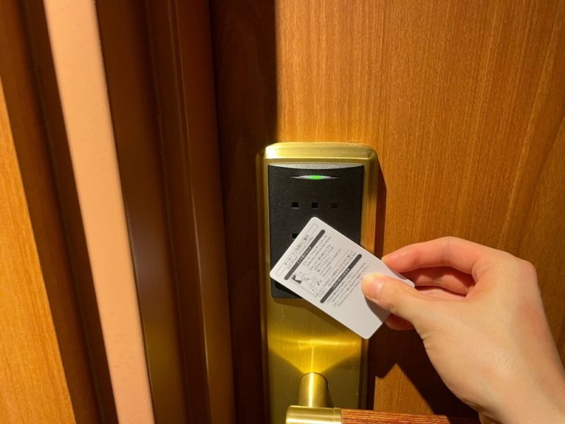リーガロイヤルホテル京都の客室解錠方法