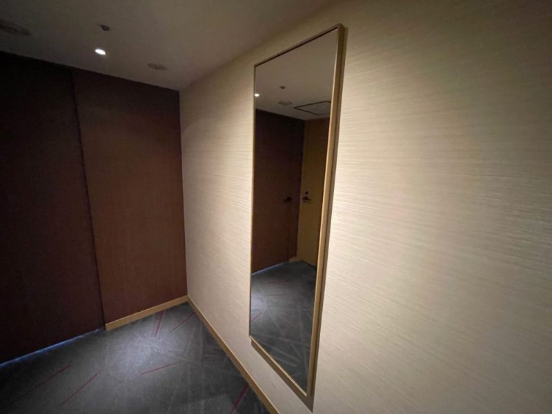 リーガロイヤルホテル京都の鏡