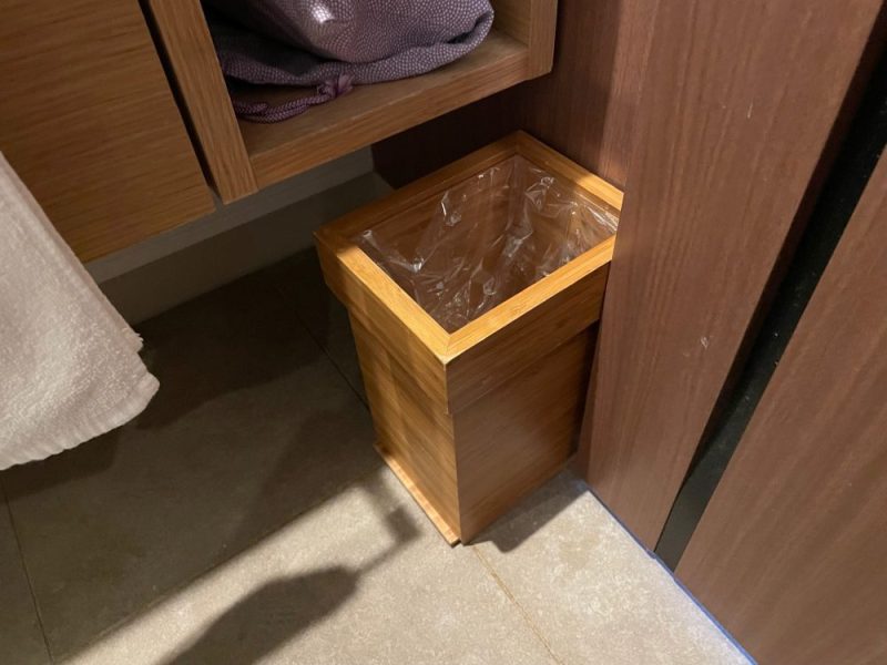 リーガロイヤルホテル京都のゴミ箱
