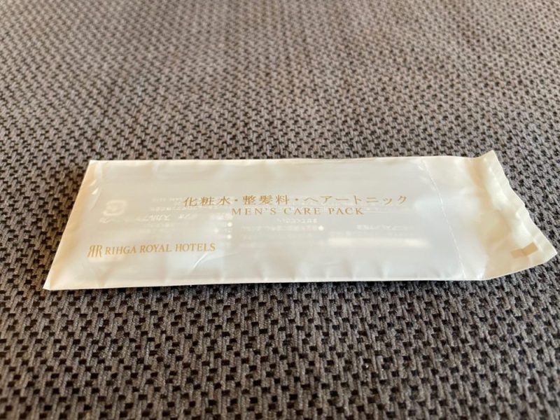 リーガロイヤルホテル京都の男性用化粧品