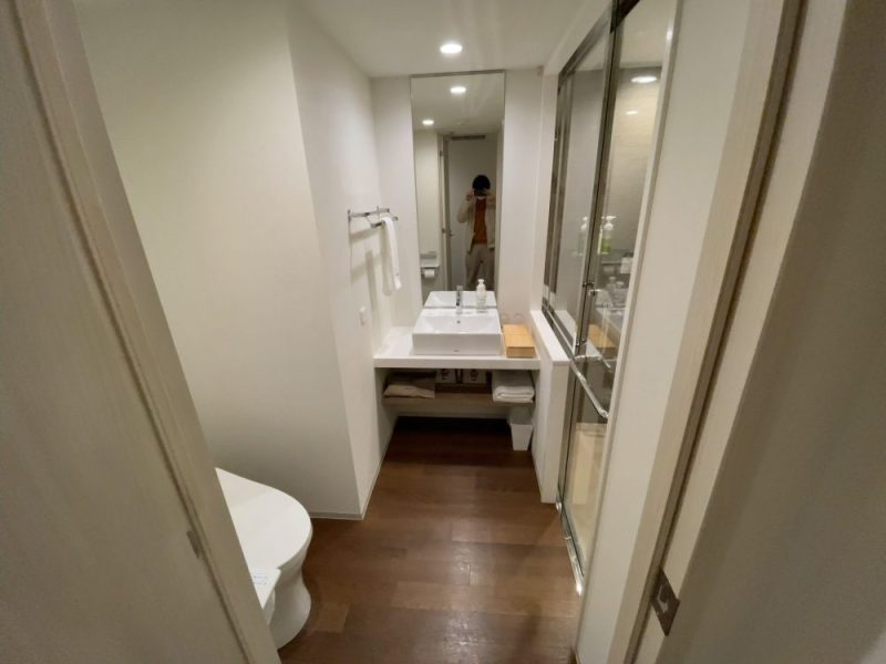 ダイワロイネットホテル京都テラス八条東口の洗面所・お風呂・トイレ