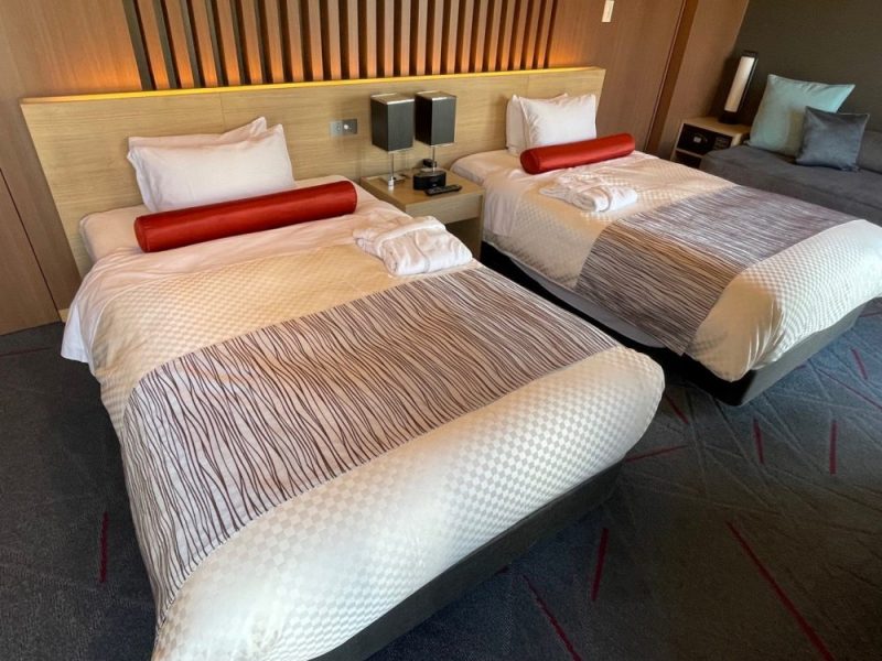 リーガロイヤルホテル京都のベッド