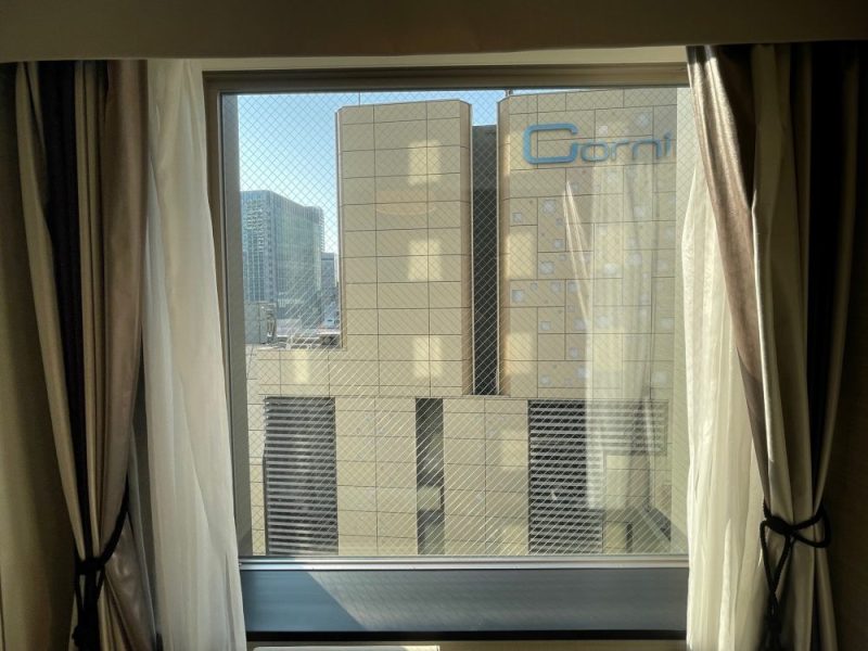 ホテルモントレル・フレール大阪の窓