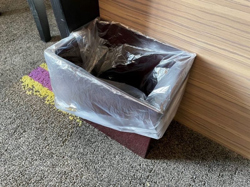 ホテルモントレル・フレール大阪のゴミ箱