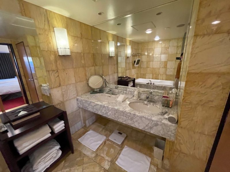 ANAクラウンプラザホテルグランコート名古屋の洗面所