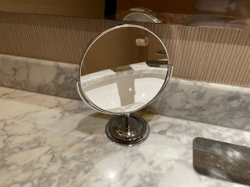 ANAクラウンプラザホテルグランコート名古屋の化粧鏡1