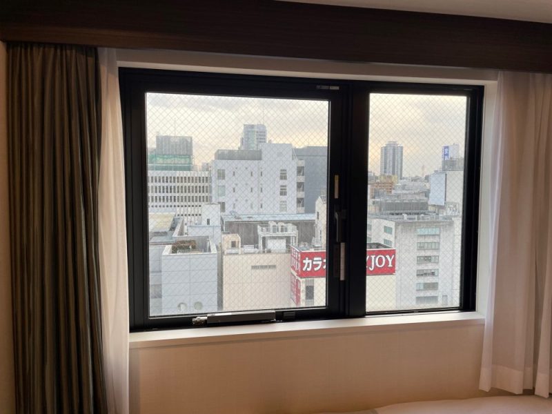 ホテルアクテル名古屋錦の窓