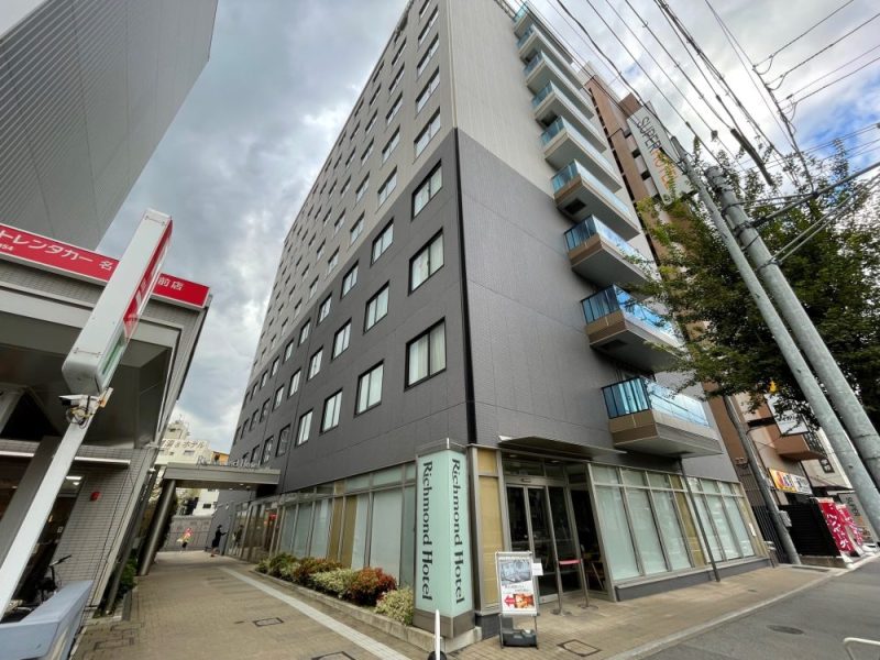 リッチモンドホテル名古屋新幹線口の外観