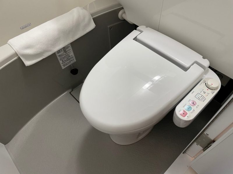 スーパーホテルプレミア名古屋天然温泉桜通口のトイレ