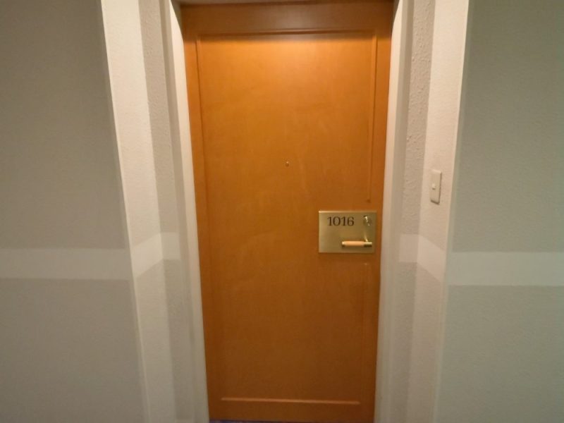 ホテル名古屋ガーデンパレスの客室扉