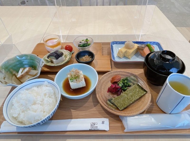 アルアホテル京都の朝食1