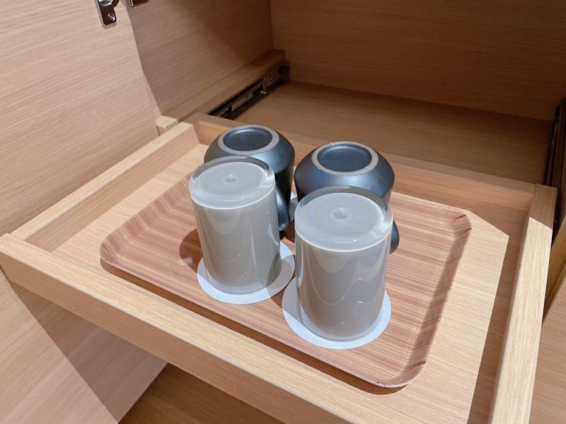 アルアホテル京都の茶器
