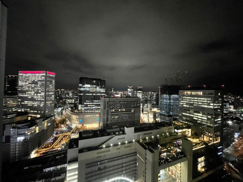 ホテル阪急レスパイア大阪の夜景1