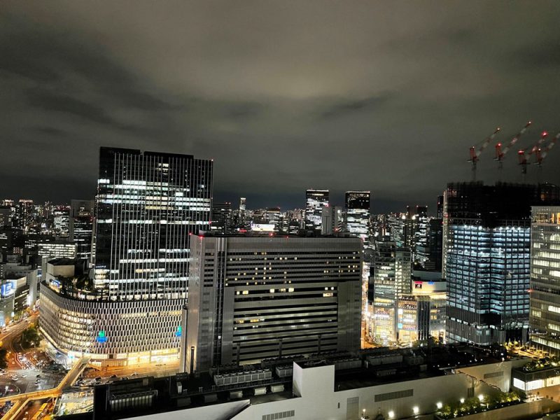ホテル阪急レスパイア大阪の夜景2
