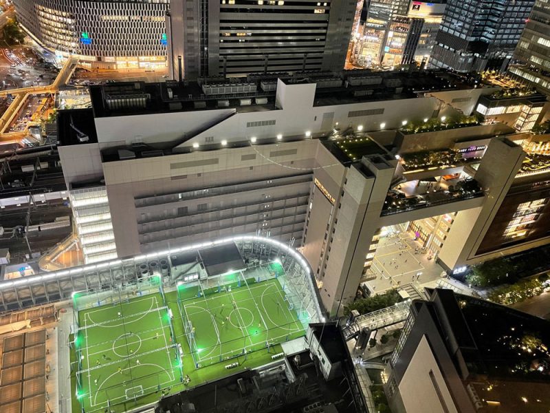 ホテル阪急レスパイア大阪の夜景4