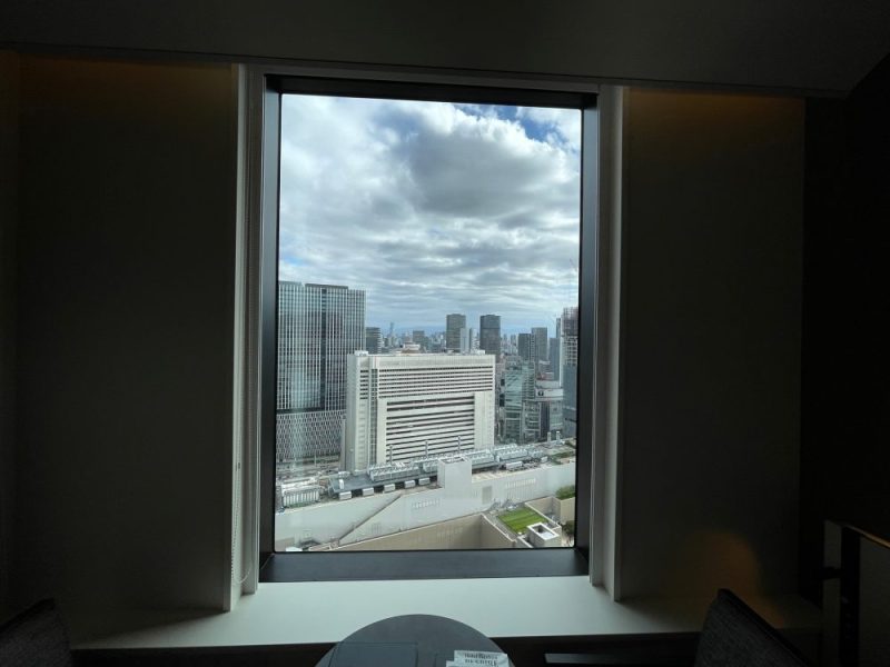 ホテル阪急レスパイア大阪の窓