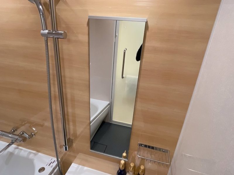 静鉄ホテルプレジオ京都四条のお風呂鏡