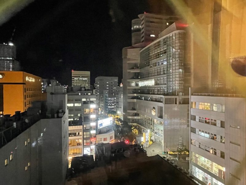 ホテルウィングインターナショナルセレクト名古屋栄の夜景